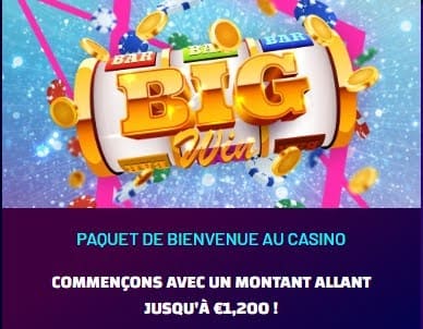 Slots Hammer Casino bonus bienvenue
