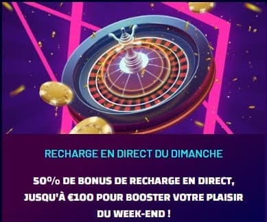 Slots Hammer Casino bonus dimanche