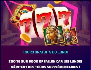 Slots Hammer Casino bonus lundi