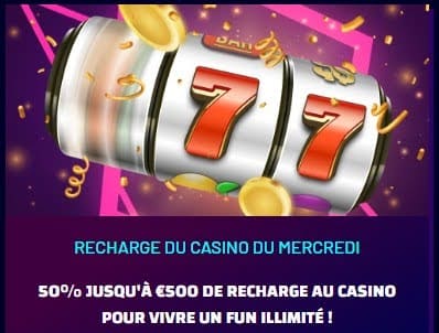 Slots Hammer Casino bonus mercredi