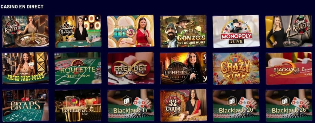 Slots Hammer Casino jeux live