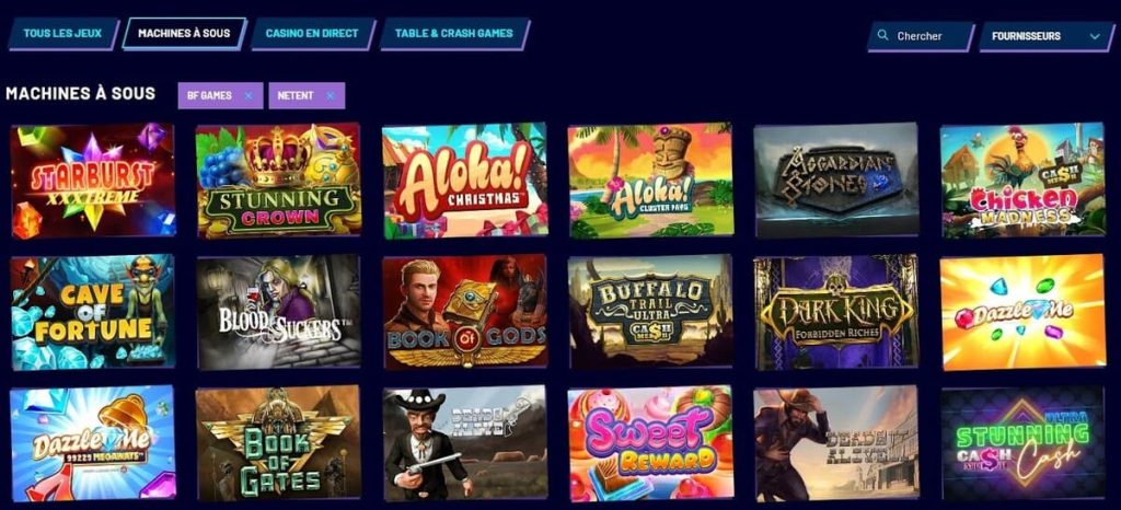 Slots Hammer Casino machines à sous